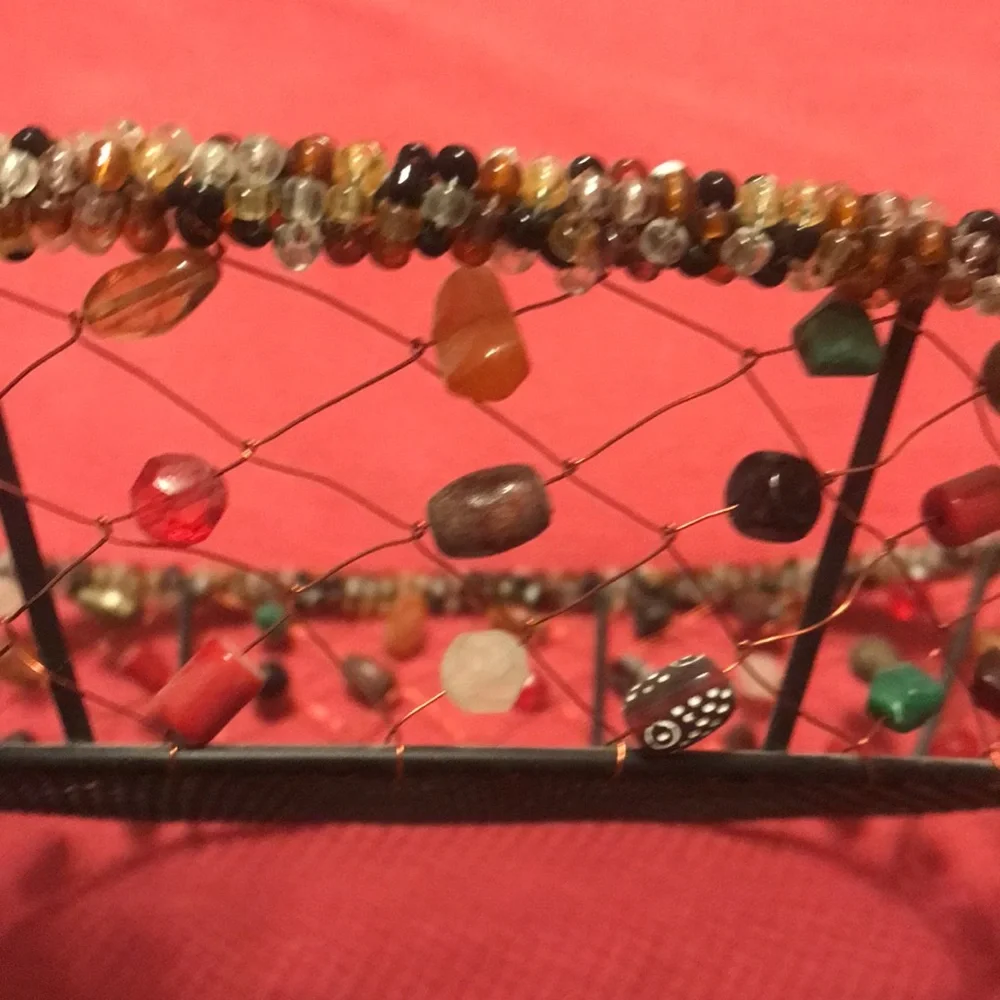 Beaded Basket